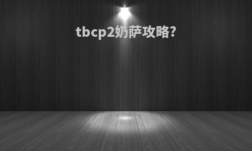 tbcp2奶萨攻略?