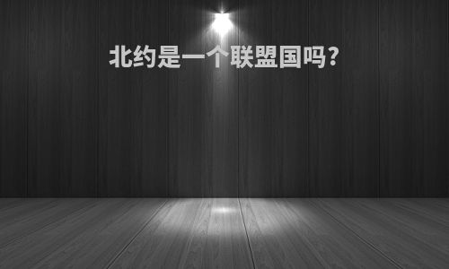 北约是一个联盟国吗?