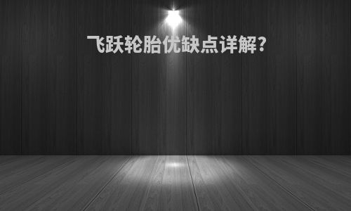 飞跃轮胎优缺点详解?