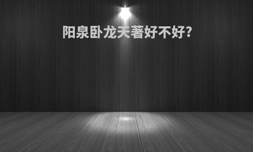 阳泉卧龙天著好不好?