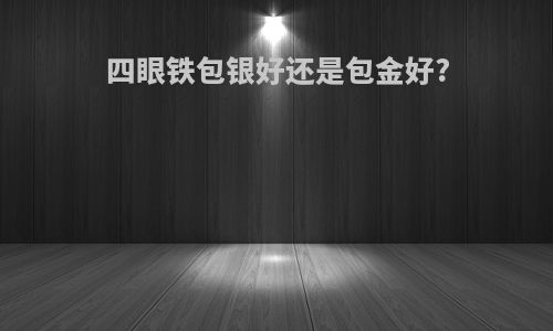 四眼铁包银好还是包金好?